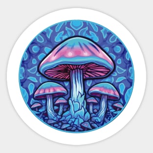 Fairycore Magic Mushrooms Sticker